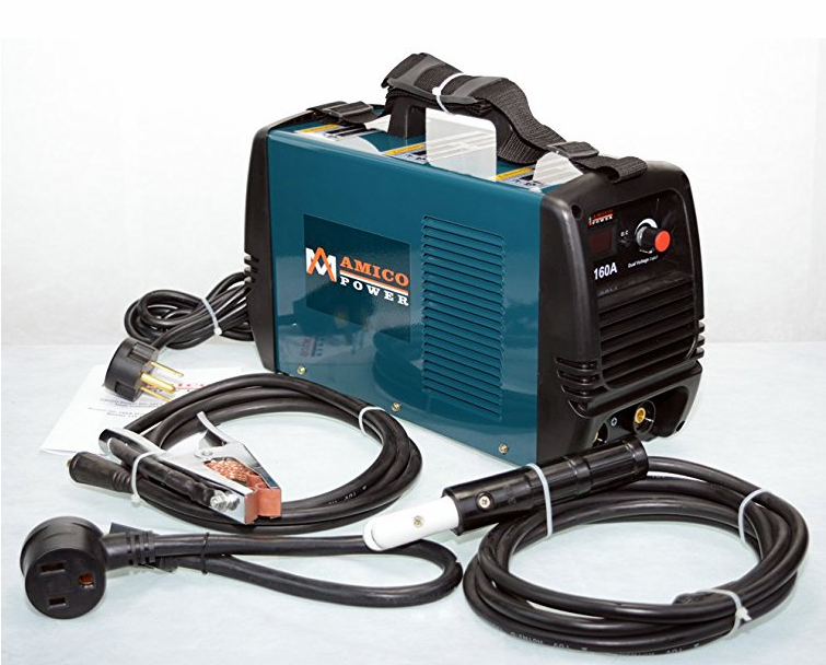 Amico Power DC-160A 160 Amp Dual Voltage IGBT Inverter DC stick Welder