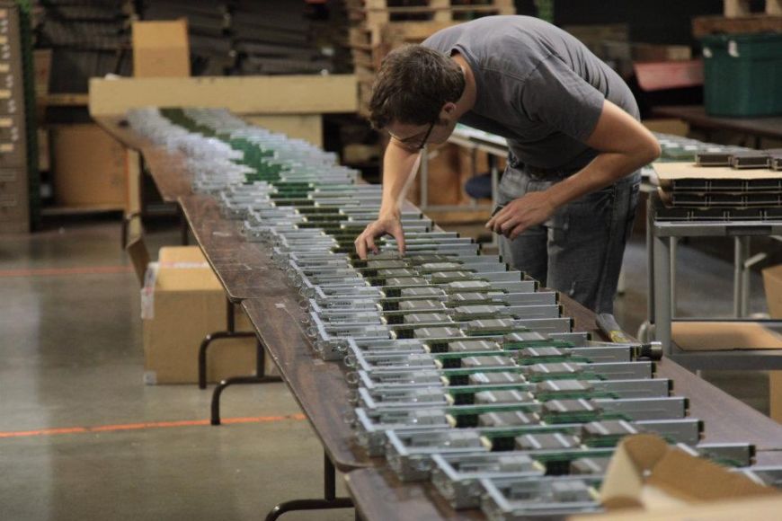 supercomputer node hardware build