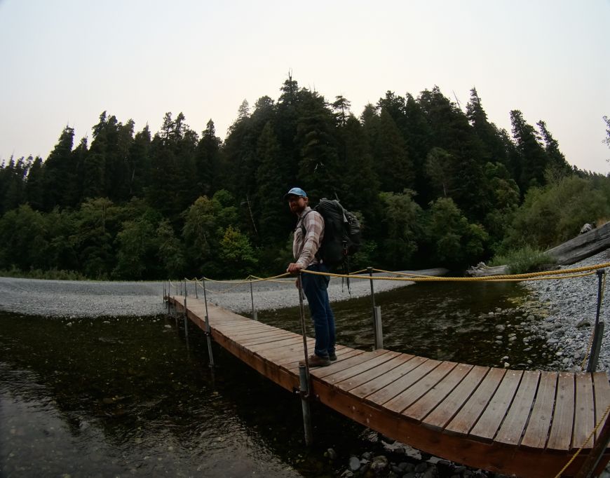 redwood creek trail, redwood national park