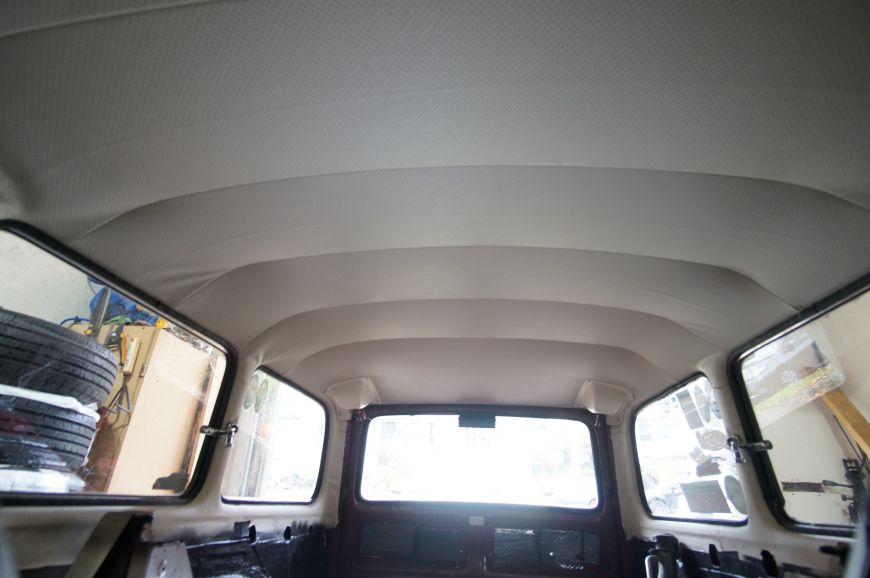 vw type 3 headliner interior squareback variant 