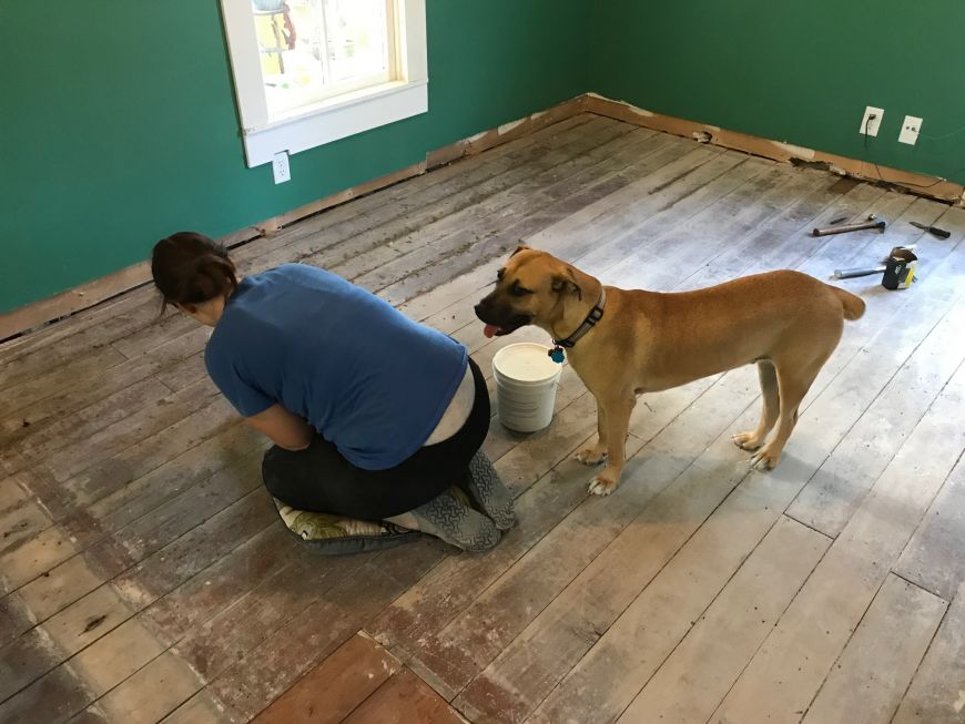 antique douglas fir floorboards hardwood floor restoration refinishing