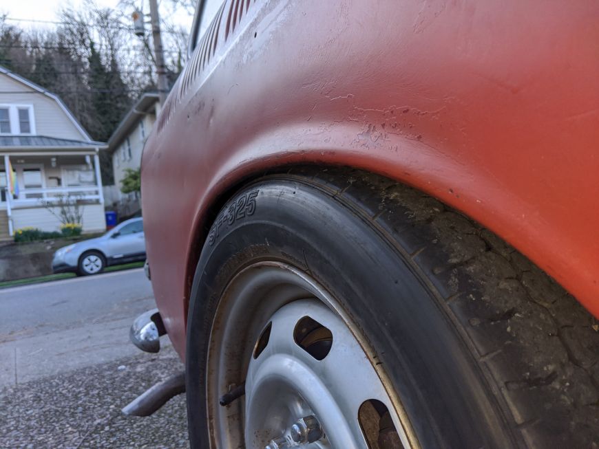 tires rubbing on fenders 