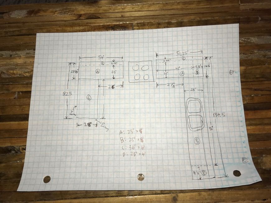 DIY kitch countertop install wooden butcherblock