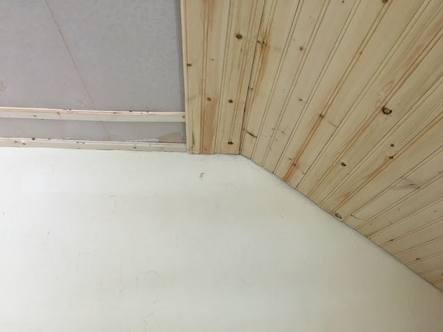 how to install pine tungue-and-groove boards paneling on ceiling