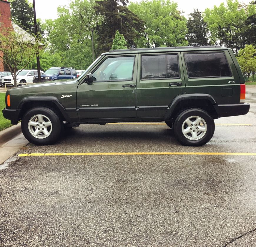 jeep cherokee XJ rear lift install