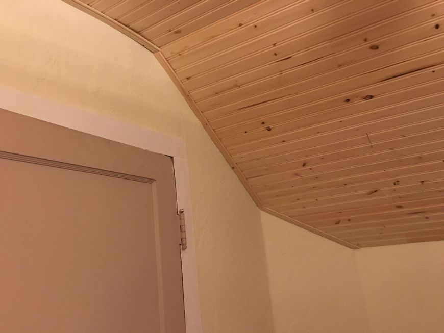 how to install pine tungue-and-groove boards paneling on ceiling