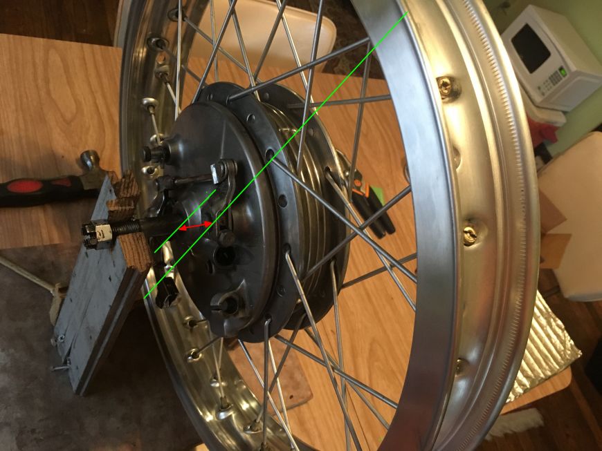 dishing and truing motorcycle rims spokes wheels